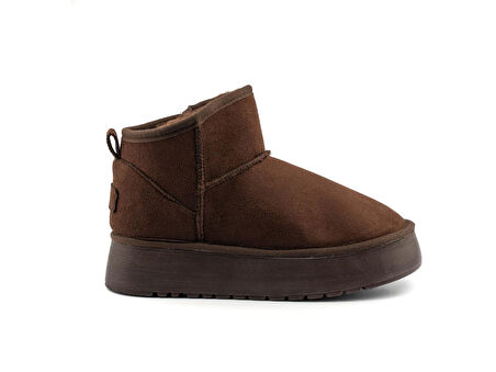 Melbourne Kışlık Kadın Kürk Detaylı Yüksek Taban Bot