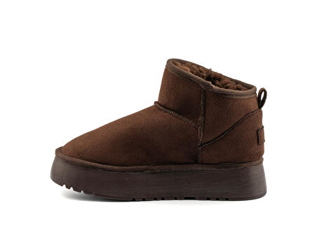 Melbourne Kışlık Kadın Kürk Detaylı Yüksek Taban Bot