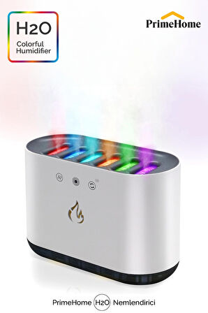 Primehome Mist Maker H2o Humidifier Ortam Oda Nemlendirici Ekolyzer Ses sensörlü 