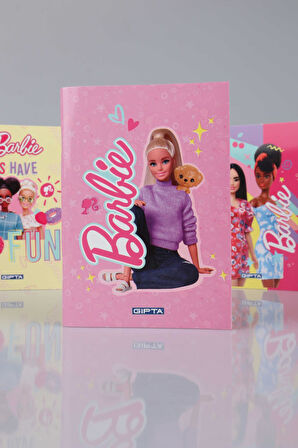 YENİ SEZON LİSANSLI BARBIE A6 ÇİZGİLİ NOT DEFTERİ 