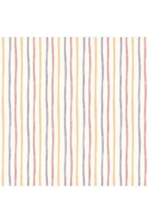 Çizgili Çocuk Odası Duvar Kağıdı 10,6 m2 -Adakids 8906-1