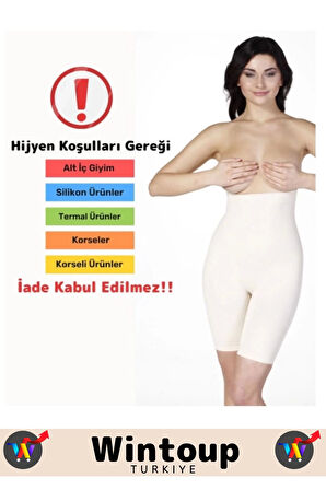 Premium Kaymaz Sıkılaştırıcı Toparlayıcı Beden Daraltıcı Lazer Kesim Gögüs Altı Body Korse