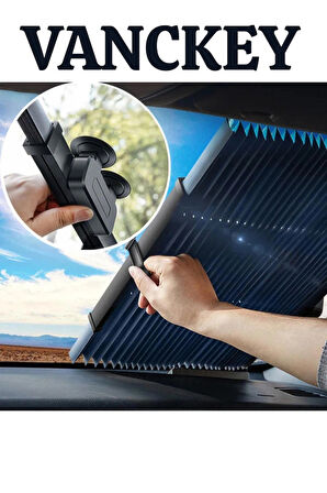 Ön Cam Oto Araba Suv Tır Sürgülü Güneşlik Ön Cam Güneşliği Sürgülü Yeni Nesil Metalize 70 x 150