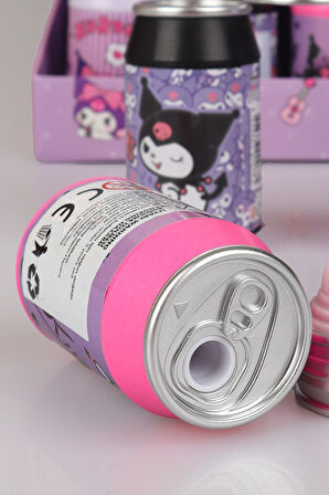 "DEKOMUS CEP DEFTERİ HEDİYELİ" LİSANSLI KUROMI "TEKLİ" COKE TASARIM SİLGİLİ KALEMTRAŞ