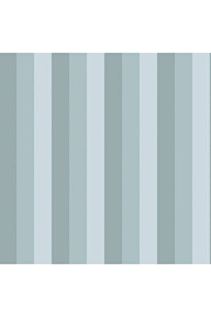 Nötr Renkli Çizgili Duvar Kağıdı - Açık, Gri, Mavi, Adakids 8908-2