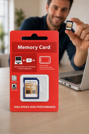 16 Gb Sd Kart 16 Gb Secure Digital Sdhc Hafıza Kartı