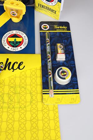 YENİ SEZON LİSANSLI FENERBAHÇE ANAOKUL ÇANTASI İLE 24 PARÇA KIRTASİYE VE OKUL SETİ