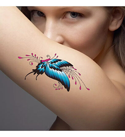 Tattoo Üç Boyutlu Dövme Geçici Dövme 