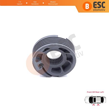 Range Rover L405 Sport L494 2013-2022 için 1 Adet Elektrikli Sol Kapı Cam Kriko Tamir Makarası