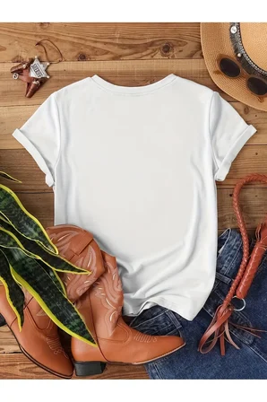 Unisex Dramatic Baskılı Tasarım Tshirt