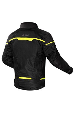 LS2 RIVA MONT SİYAH-NEON SARI