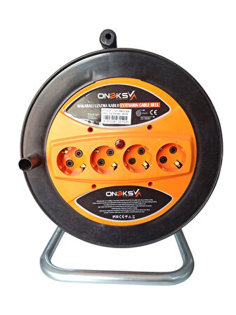Onaks Makaralı Uzatma Kablosu 20 m 3x1,5 mm²