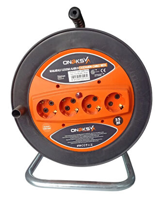 Onaks Makaralı Uzatma Kablosu 35 m 3x1,5 mm²