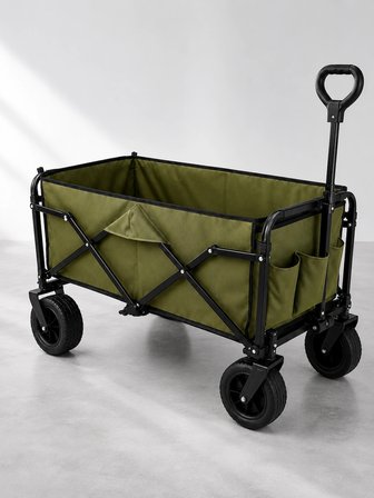 130 KG Taşıma Kapasiteli Katlanabilir Wagon Taşıma Arabası