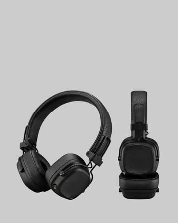 Kablosuz Kulak Üstü Bluetooth Kulaklık Güçlü Bas ve Katlanabilir Tasarım