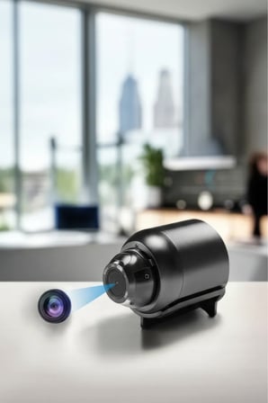 1080p Hd Wifi Mini Kamera 120° Geniş Açı Gece Görüşü Manyetik 360° Döner Tf Kart Destekli