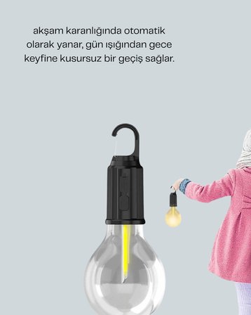 Su Geçirmez Dış Mekan Led Çadır Işığı