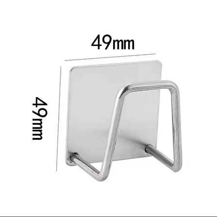 Kendinden Yapışkanlı Çelik Drenaj Rafı , Askı