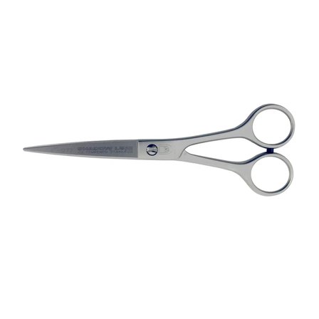 1278 M-539 Metal Saplı Düz Saç Makası No: 6,5 İnç / 16,51 Cm - Paslanmaz Çelik