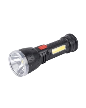 Şarjlı Led El Feneri 9 Led Güçlü Işık Ve 4 Modlu Kullanım
