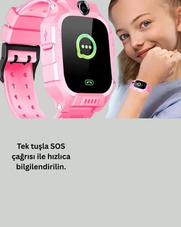 S10 Akıllı Saat Pembe
