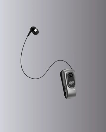 Titreşimli Bluetooth Kulaklık – Uzun Pil Ömrü, Dijital Ekranlı Kablosuz Tasarım Yeni Nesil