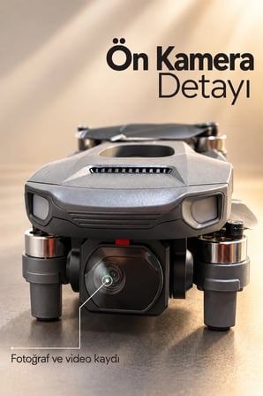 Gps Özellikli Kameralı Drone Ekranlı Kumandalı Katlanır Gövde