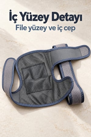 Isıtmalı Diz Masaj Aleti Ayarlanabilir Sıcaklık ve Titreşim