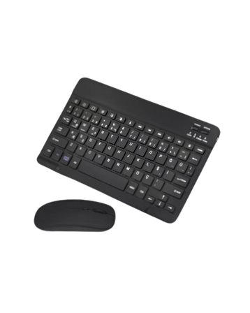 Kablosuz Klavye ve Mouse Kombosu Bluetooth Uyumlu Sessiz Set