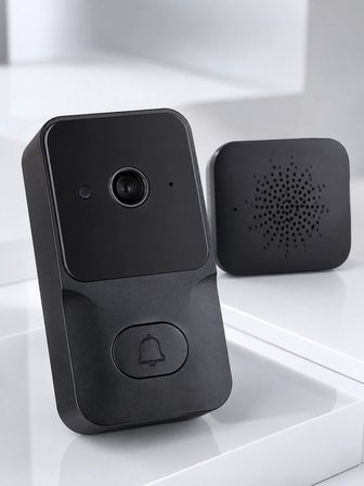 Wi-Fi Bağlantılı Akıllı Kapı Zili  Telefon Kontrollü HD Güvenlik Sistemi