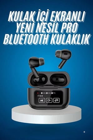 2025 Model Bluetooth Kulaklık Dokunmatik Ekran Yüksek Ses Kalitesi Yeni Nesil