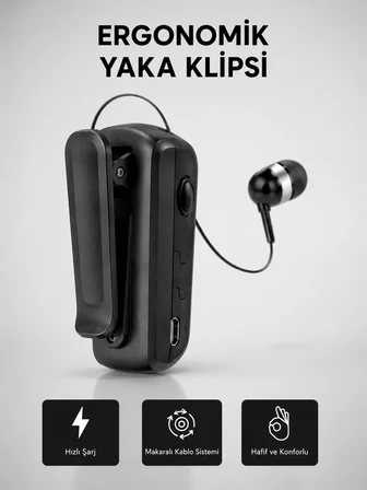 Kablosuz Bluetooth Kulaklık – Gürültü Önleyici, Uzun Pil Ömürlü, Çift Cihaz Bağlantılı