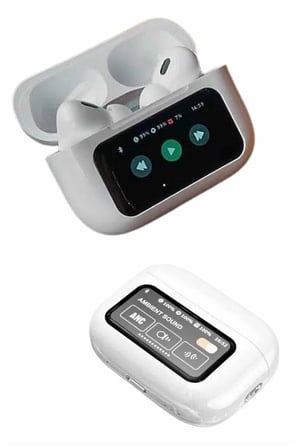 Dokunmatik Ekranlı Bluetooth Kulaklık TWS İOS Android Tüm Telefonlara Uyumlu Kulaklık Yeni Nesil
