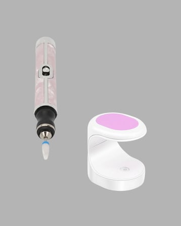 20.000 Rpm Tırnak Matkabı + Mini Led Oje Kurutma Cihazı Seti Yeni Nesil