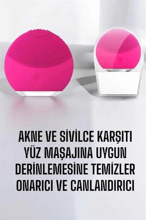 Yüz Temizleme Ve Masaj Aleti Tüm Cilt Tipleri İçin Uygun, Kan Dolaşımını Artıran Yeni Nesil