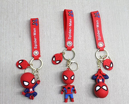 Spiderman Silikon Anahtarlık Alk4263