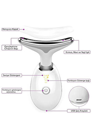 Yüz Ve Boyun Kırşıklık Giderici Ems Güzellik Cihazı ( Gıdık,sarkma,kırışıklık)