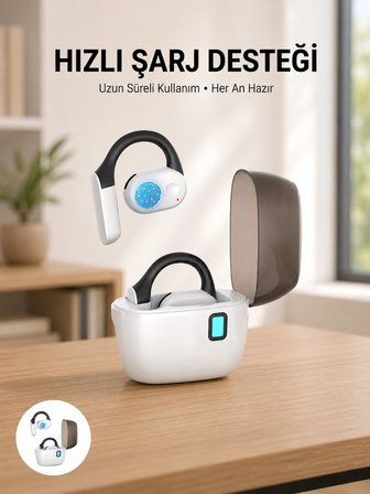 TWS Bluetooth Kulaklık – Otomatik Şarj, Taşınabilir Şarj Kutusu Yeni Nesil