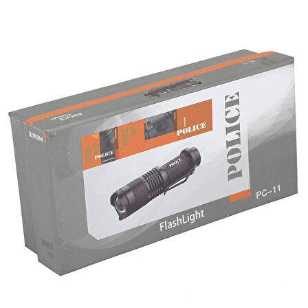 Police Pc-11 Power Led+zoom Kalem Pilli El Feneri