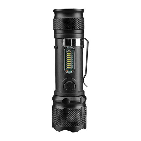 Greyder Gd-350 Usb Şarjlı Mıknatıslı Zoomlu El Feneri