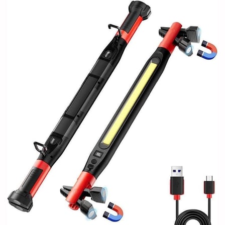 Gs-2080 40w 4000 Lümen Mıknatıslı Şarjlı Led Çalışma Ve Tamir Lambası