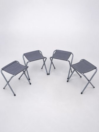 Valiz Tipi Katlanabilir Piknik Masası 4 Tabureli Taşınabilir Kamp Masası
