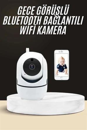 Akıllı Güvenlik Kamerası HD Görüntü Kalitesi Hareket Algılama Wifi Kamera Yeni Nesil