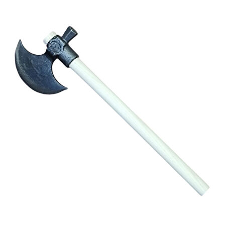 Kayı (ıyı) Damgalı Nacak, Ay Balta - Çekiç Başlı, Küçük Boy, Ahşap Saplı 40 Cm