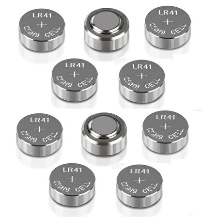 Oxford Ag3 Lr41 392 Sr41 1.5v Alkalin Saat Pili 10 Adet