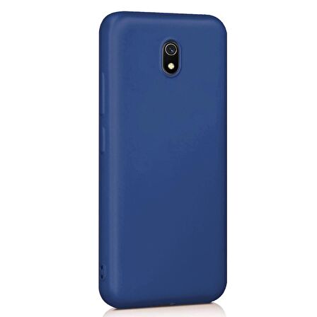 Gpack Xiaomi Redmi 8a Kılıf Premier Silikon Esnek KorumaNano Glass