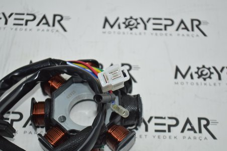 GMS4786  SCOOTER 50 STATÖR 8 Lİ KALIN SARGI 5 KABLO