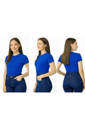 Body Bisiklet Yaka Yarım Kol örme kumaş viskon body kadın