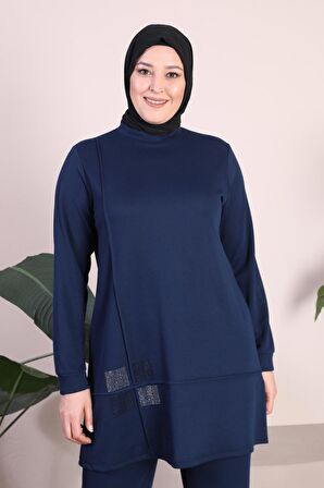 Kadın Büyük Beden Triko Takım 