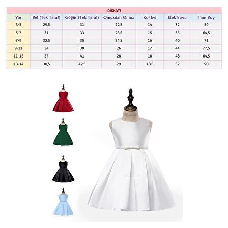 Parlak Kumaş Kurdalyeli Kız Çocuk Abiye - Çocuk Abiyesi - Mezuniyet Elbisesi - Kız Çocuk Elbise